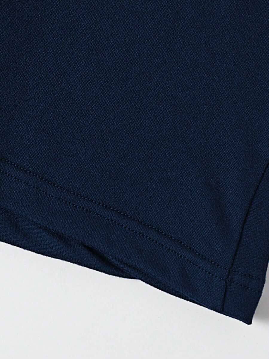 Solid Color Men's Four-Corner Open Fly Underwear (Pack Of 5)