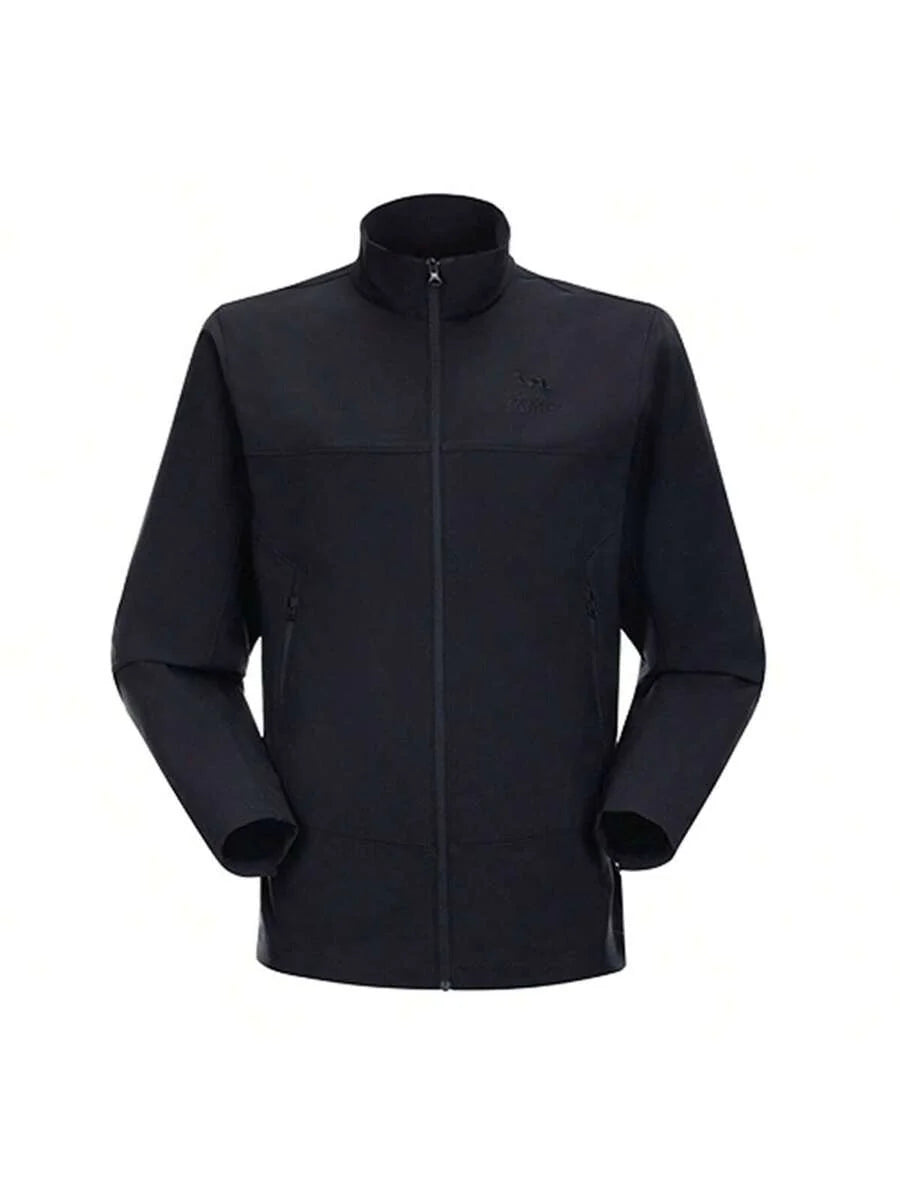 CAMEL CROWN Women's Outdoor Softshell New Versatile Windproof Fleece Warm Stand Collar Casual Jacket For Autumn And Winter