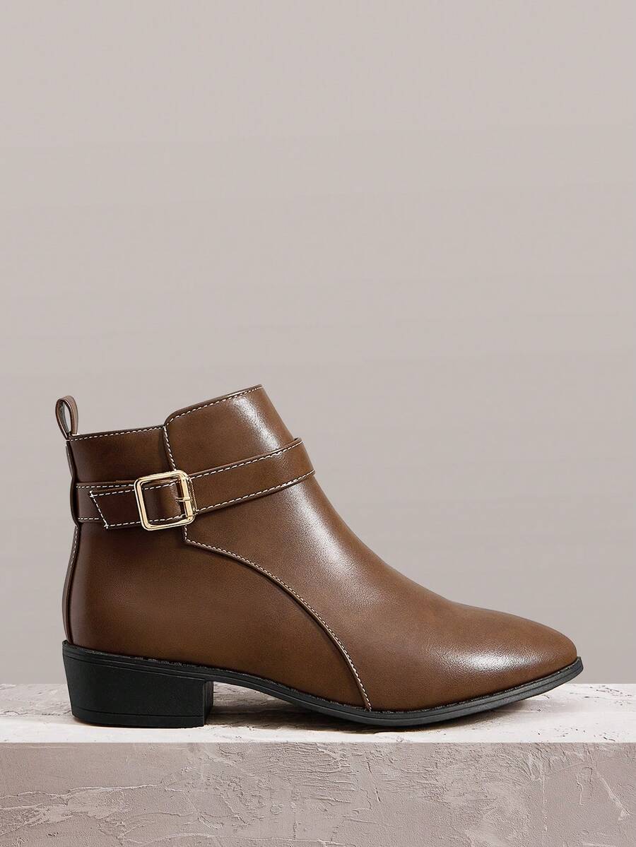 CUCCOO BIZCHIC New Women Retro Style Ankle Boots