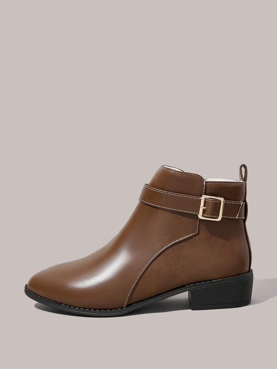 CUCCOO BIZCHIC New Women Retro Style Ankle Boots