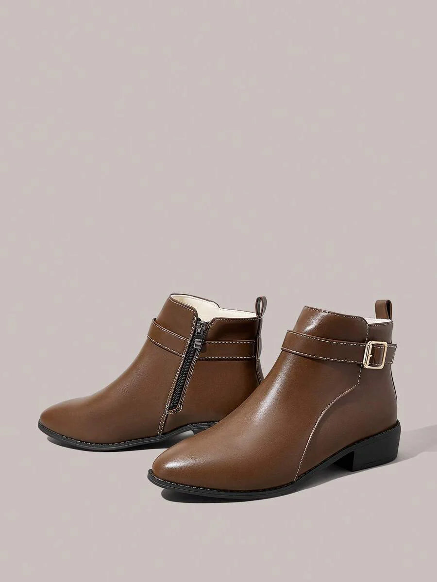 CUCCOO BIZCHIC New Women Retro Style Ankle Boots