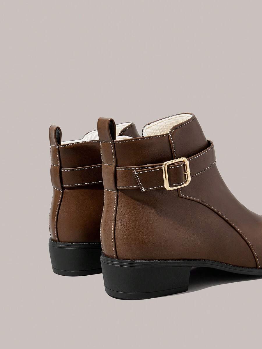 CUCCOO BIZCHIC New Women Retro Style Ankle Boots