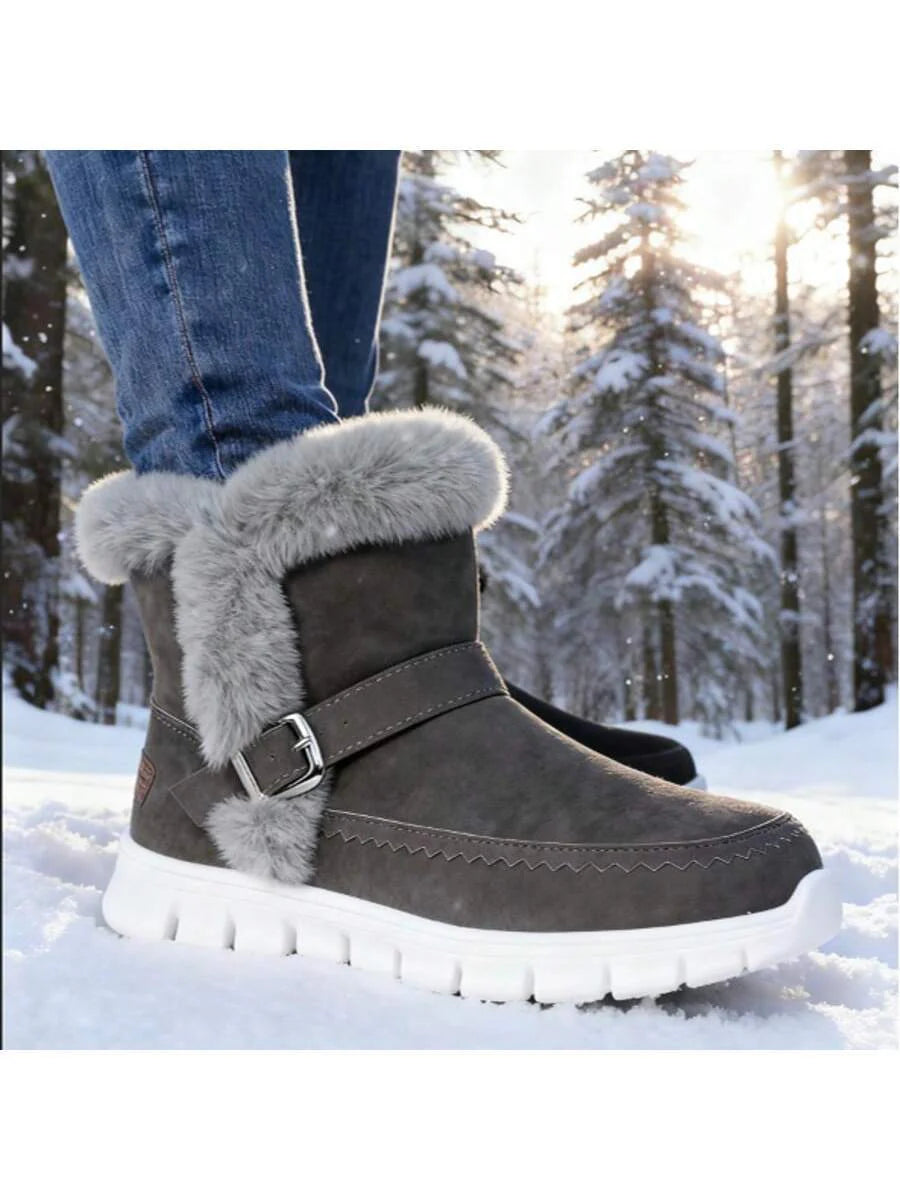 Women's Winter Snow Boots, New Winter Women's Outdoor Mid-Calf Boots, Women's Casual Shoes, Women's Athletic Shoes, Comfortable, Soft And Non-Slip Walking Shoes, Available In A Variety Of Styles And Colors, Essential And Versatile Shoes For Everyday Outi