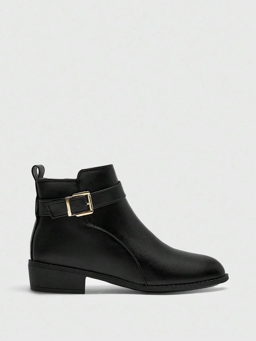 CUCCOO BIZCHIC New Women Retro Style Ankle Boots