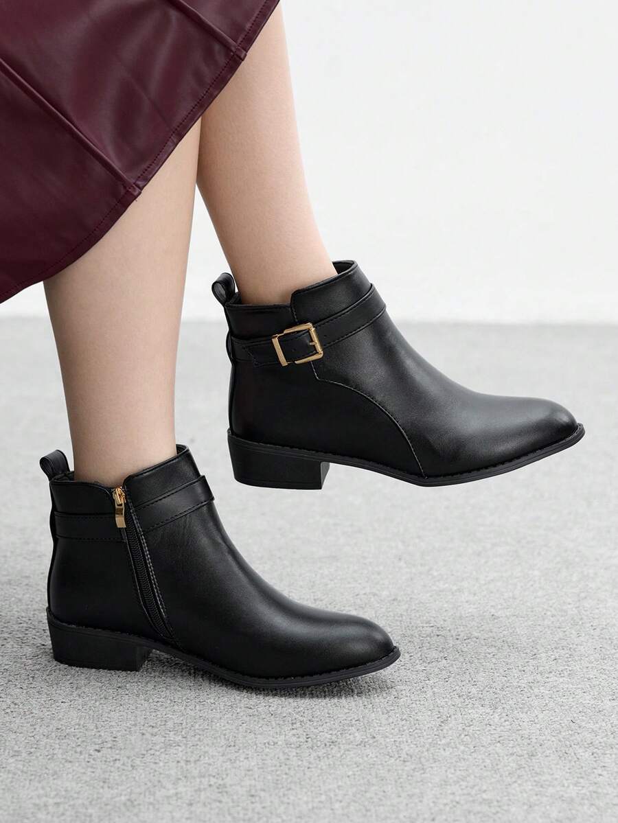CUCCOO BIZCHIC New Women Retro Style Ankle Boots