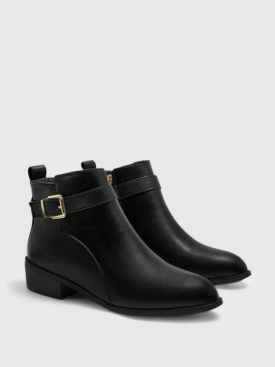 CUCCOO BIZCHIC New Women Retro Style Ankle Boots