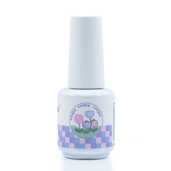 ADHERE Clear Builder Gel for Nails - LED Cured, Extension Rhinestone Nail Glue Gel