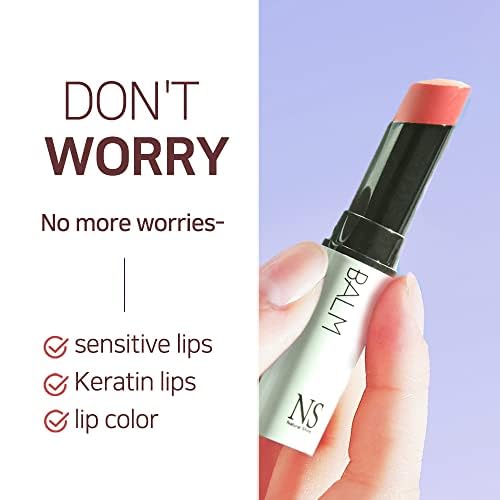 Lux Triple Lip CURE Glossy Balm (0.17oz) (AURA(Deep magenta pink)) 4 million units sold in Korea, Natural Tinted Korean Lip Balm, Petroleum/Paraben Free, Lip Butter,lip balm hydrating