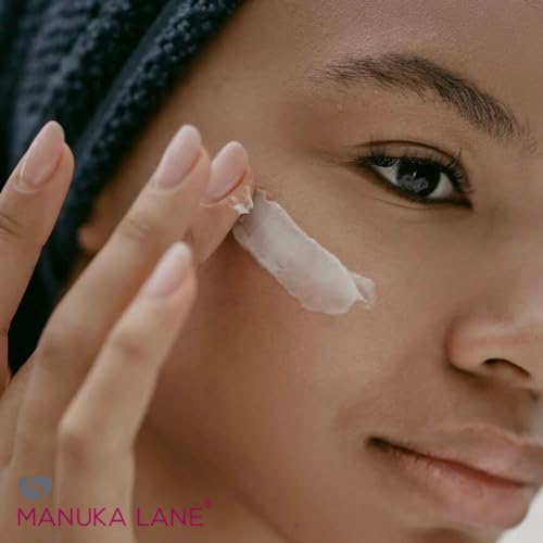 Hyaluronic Acid Serum for Face and Neck with Collagen, Manuka Honey & Chamomile Flower Extract | Plant Based Formula | Carefully formulated to keep your skin young and healthy!