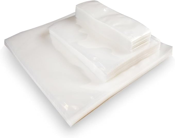 UltraSource - Chamber Machine Pouches 3 Mil Thickness, 6" x 10", Pack of 500 Vacuum Chamber Pouches, BPA-Free Pre-Cut Chamber Vacuum Sealer Bags with tear notch