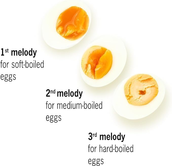 Bighorn Sheep BeepEgg – Egg Timer for Boiling Eggs – Musical Egg Cooker for Soft, Medium, Hard Boiled Eggs – Food Safe – Singing Floating Egg Timer – Egg Cooker for 3 Levels of Doneness - Brainstream