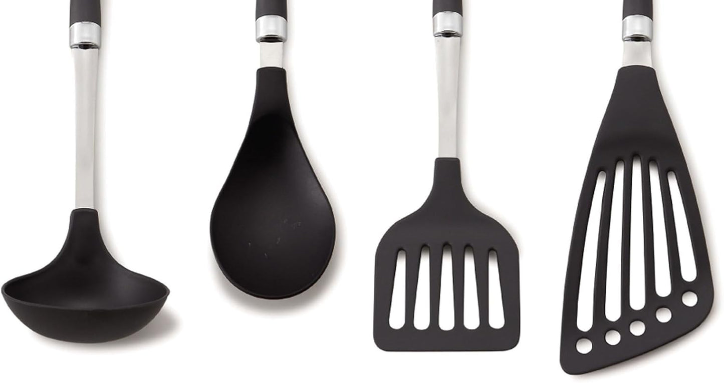 Seki Japan Left Handed Spatula Egg Flipper Fish Spatula Cookware - Slotted Turner Egg Flipper Utensils 12” for Left Handed Gifts