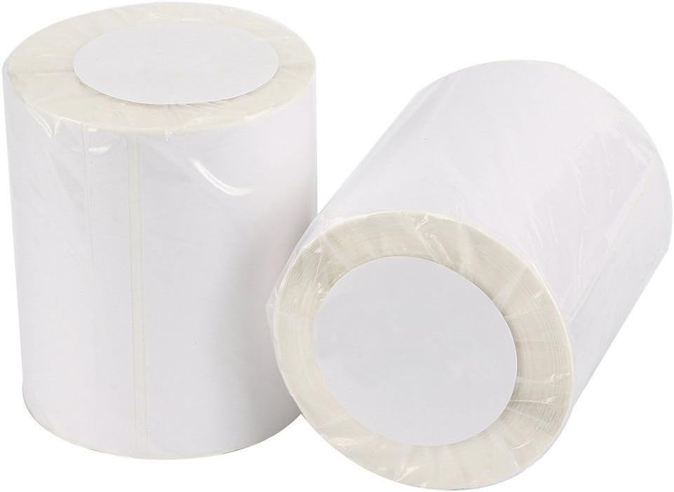 FungLam 4x6 Thermal Labels, 40 Rolls Thermal Printer Labels, 250 Labels/Roll, 1'' Core, Perforated and Strong Adhesive Shipping Labels, Compatible with Zebra and Most Thermal Label Printers
