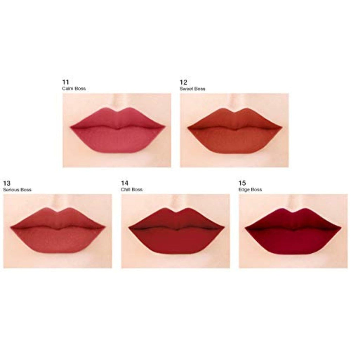 BBIA Last Velvet Lip Tint - Soft & Creamy Matte Finish Lip Stain, Blur Effect with Velvety Texture, Long-Lasting, High Pigment, Lightweight, Non-Drying, Korean Lip Makeup (14 CHILL BOSS)