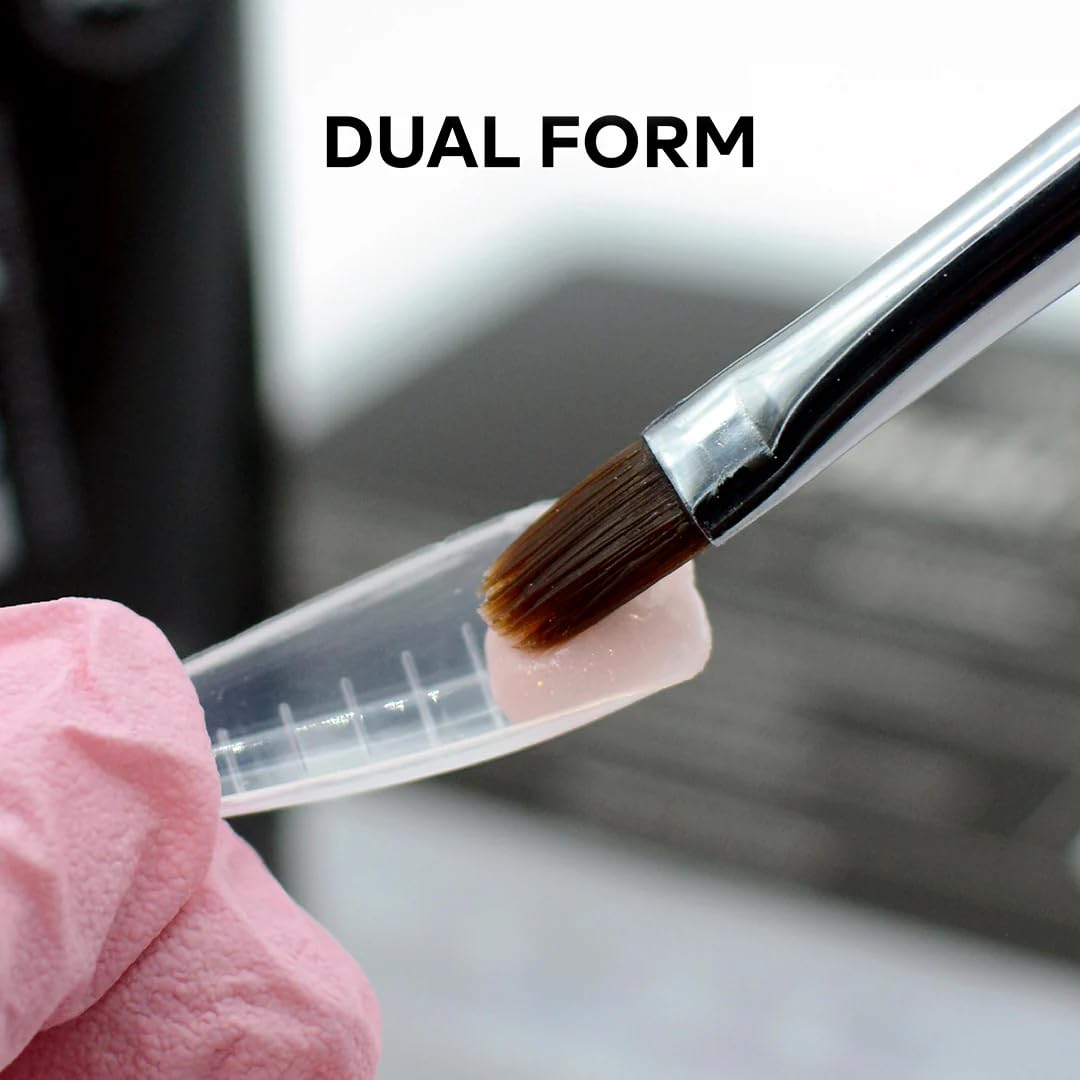 Professional Dual Forms - Square - 120 Units for Nail Extensions