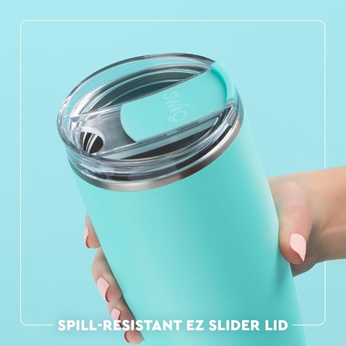 Swig Life 22oz Insulated Tumbler, Travel Coffee Tumbler with Lid, Cup Holder Friendly Travel Coffee Mug, Stainless Steel, 22 oz Tumblers, Reusable Insulated Mug with Lid (Cowgirl Coquette)
