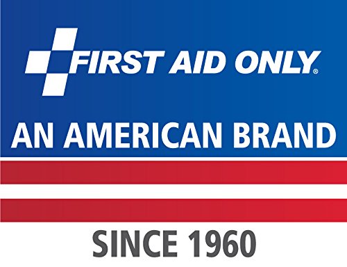 First Aid Only FAE-3041 SmartCompliance Refill Blue Metal Detectable Fingertip Bandages, First Aid Kit Refill Supplies for Business, Food Service, Restaurants, Worksites, and Home, 20 Count