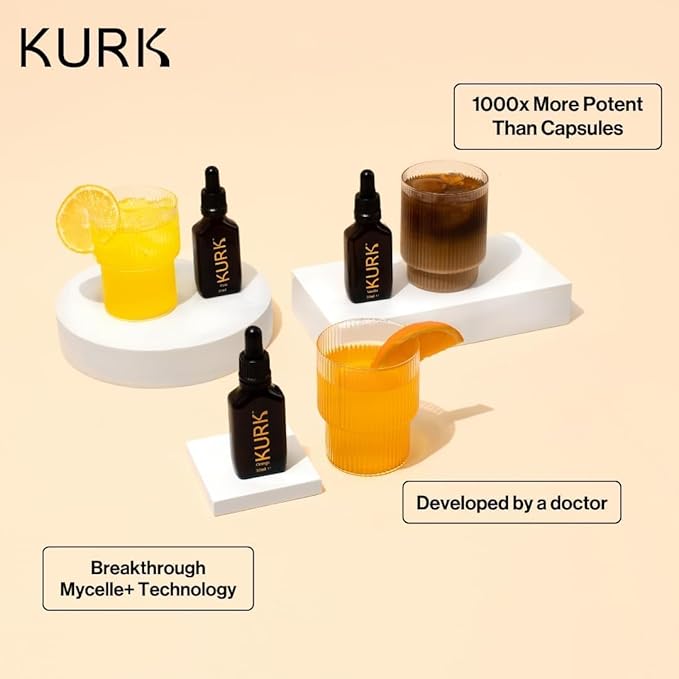 High Strength Liquid Curcumin Oil from Turmeric (Cola 3.2 Fl Oz) and Vitamin D3 K2 Oral Spray (Peppermint 1 Fl Oz) Bundle