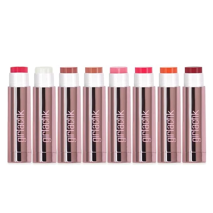 Girlactik Jello Gloss Lip Balm – Hydrating Lip Gloss with Natural Shine, Pink Lemonade Scent, Moisturizing, and Smooth, Perfect for Everyday Lip Care with a Glossy Finish, 0.15 oz (Glossiest)