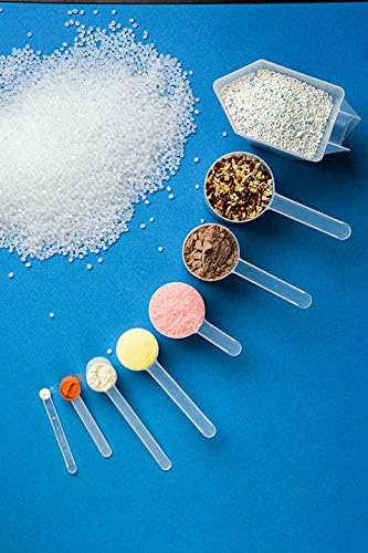 9 mL (9 CC) Long Handle Scoop for Measuring Coffee, Pet Food, Grains, Protein, Spices and Other Dry Goods (Pack of 10)