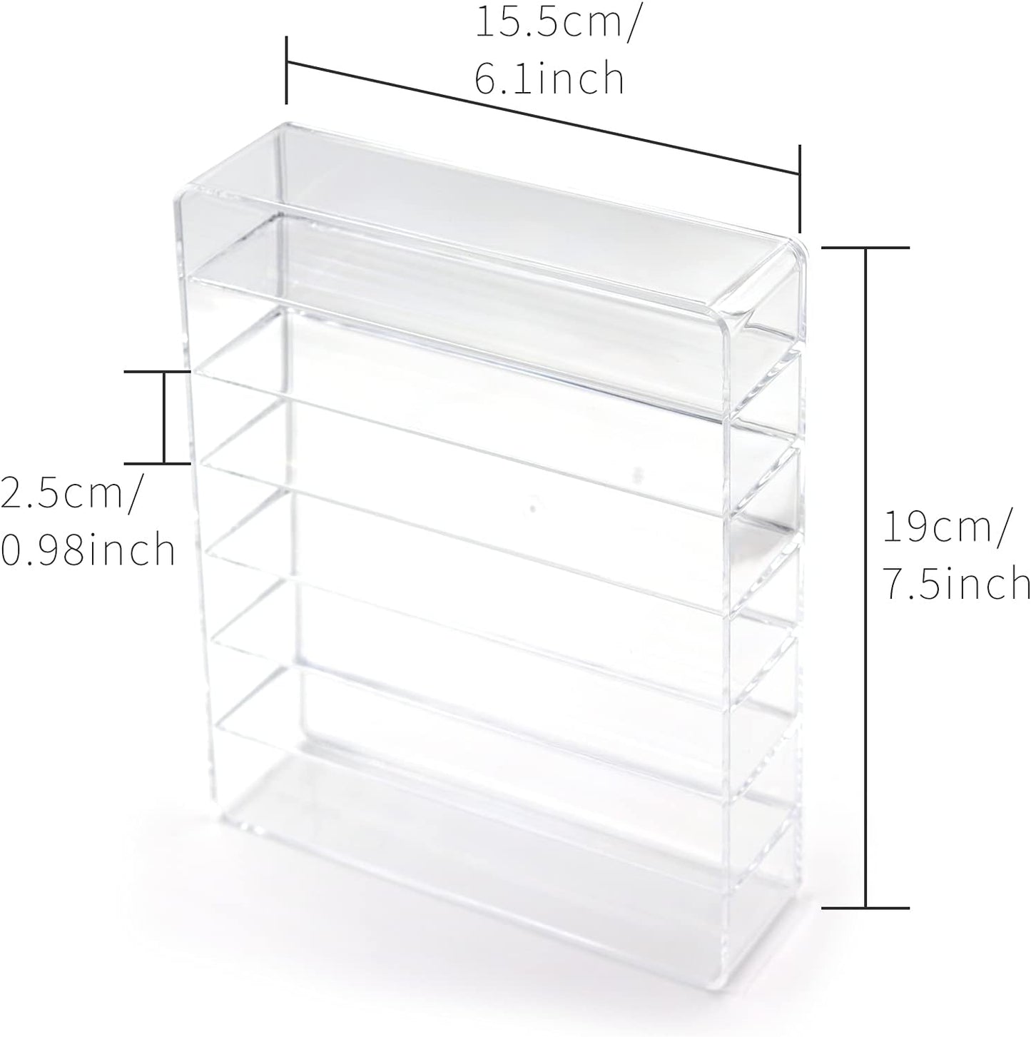 Makeup Organizer, Compact Makeup Palette Organize, for Bathroom Countertops, Vanities, Cabinets, Sleek Modern Cosmetics Storage Solution for - Eyeshadow Palettes, Contour Kits, Blush