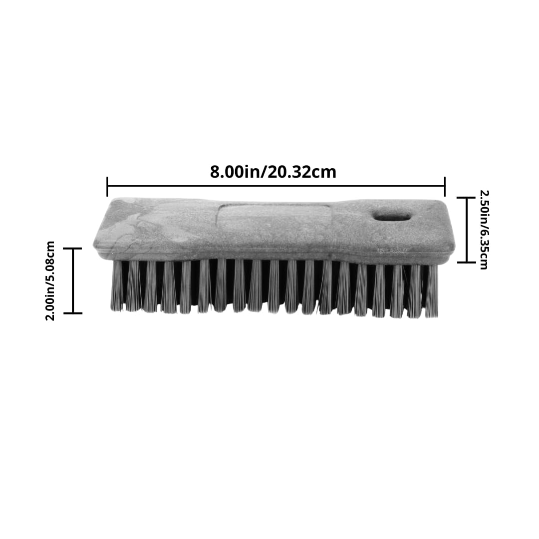 SPARTA Comfort Grip Scrub Brush Hand Brush for Bathroom, Kitchens, Countertop, Plastic, 8 Inches, Purple