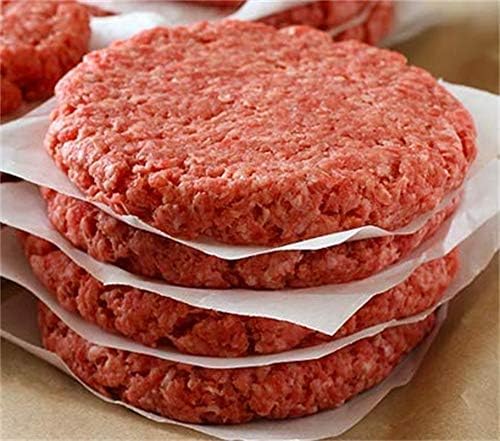 Patty Paper Sheets for 5 Inch Burger Press (400 pcs) - Round Hamburger Non-Stick Heat Resistant Circle Wax Parchment Paper Maker Cook Bake Steaming Grill BBQ Barbecue (1)