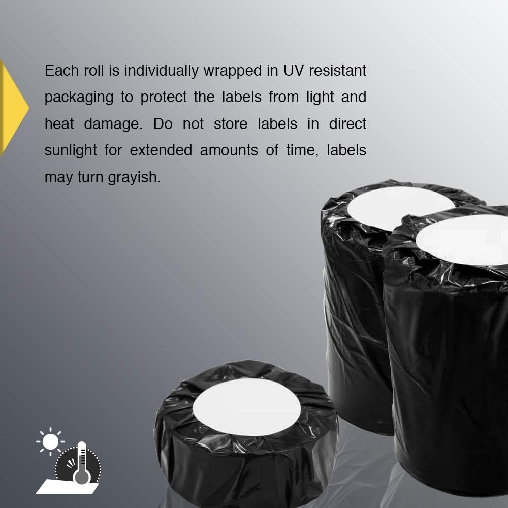 BETCKEY - 3" x 1.5" Barcode Shipping & Address Labels Compatible with Zebra & Rollo Label Printer,Premium Adhesive & Perforated[Pink, 6 Rolls, 5700 Labels]