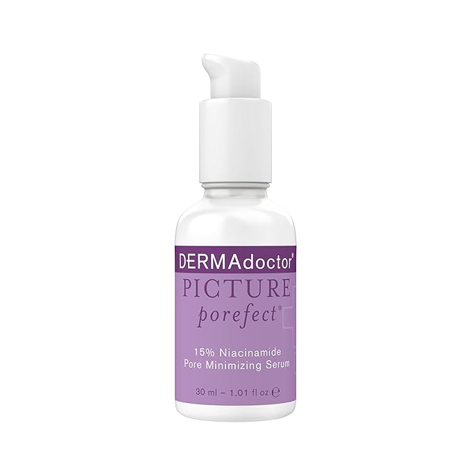 DERMAdoctor Pore Minimizer Niacinamide Serum for Face | Vitamin B3 Niacinamide Oil Control Pore Minimizer for Visible pores, Blackheads, Uneven Skin Tone, Redness, Oily Skin - Dermatologist Formulated