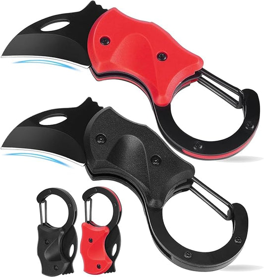 2 Pack Small Pocket Knife Fathers Mothers Dad Mom Day Gifts for Men Women from Daughter Wife Husband Son, EDC Knives Anniversary Birthday & Christmas Gifts for Him Her, Cool Gadgets Stocking Stuffers