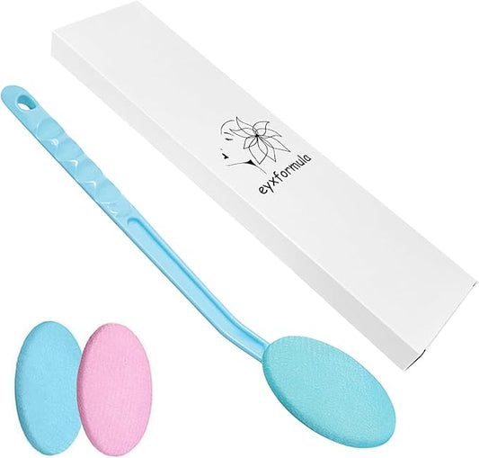 Easy Lotion Applicator, Back Rubs Massager Bath Brush, Extra Long Handle, Easily Self Apply Lotions, Great for Body Care