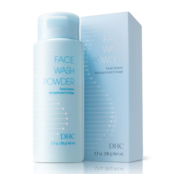 DHC Deep Cleansing Oil 4.1 Fl Oz. and Face Wash Powder 1.7 oz. Net wt.