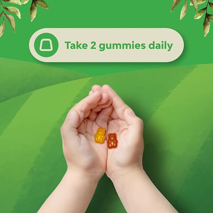 Bundle of Delicious Daily Kids Multivitamin Gummies - Multivitamin for Kids Immunity Support Gummies and Relaxing Calm Magnesium Gummies for Kids for Nerve Bone and Muscle Health Calm Gummies