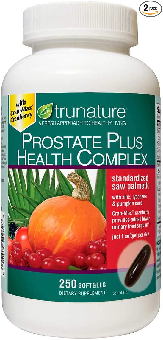 trunature Prostate Health Complex, 250 Softgels (2 Pack)