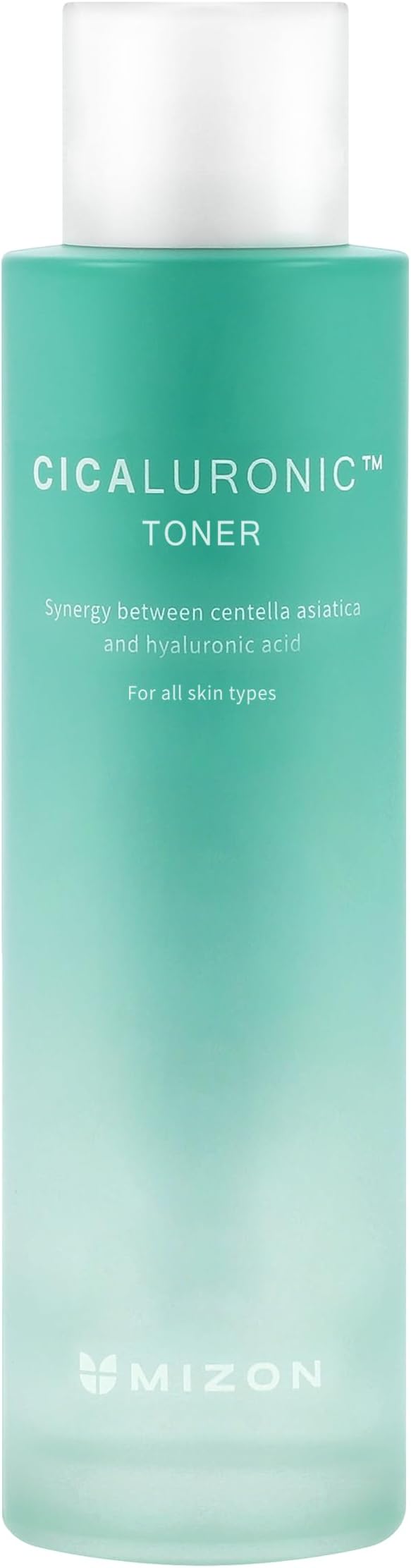 MIZON Cicaluronic Toner Centella Asiatica Hyaluronic Acid 90% Natural Ingredients Niacinamide Adenosine Long Lasting Hydration Korean Skincare (150ml/5.07fl oz)