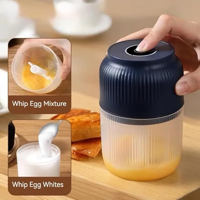 Electric Garlic Chopper, Mini Portable Veggie Chopper, 2026 New Small Garlic Chopper Mincer, USB Rechargeable, Wireless Veggie Grinder, For Mashing Onion, Garlic, Chili, Ginger (2pcs, 3 blades)
