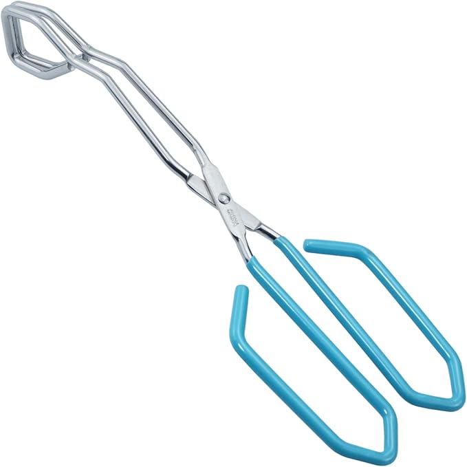 Kitchen Scissor Tongs 11-Inch Heavy Duty Stainless Steel Scissor Cooking Tongs