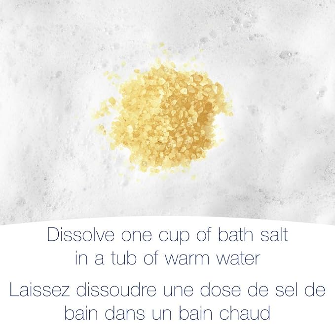 Dove Nourishing Secrets Bath Salts To Help Revive Sore, Tired Muscles Mango & Almond Bath Salts With Natural Skin Nourishers 28 Oz