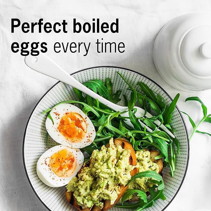 LOL BeepEgg – Egg Timer for Boiling Eggs – Musical Egg Cooker for Soft, Medium, Hard Boiled Eggs – Food Safe – Singing Floating Egg Timer – Egg Cooker for 3 Levels of Doneness – Brainstream