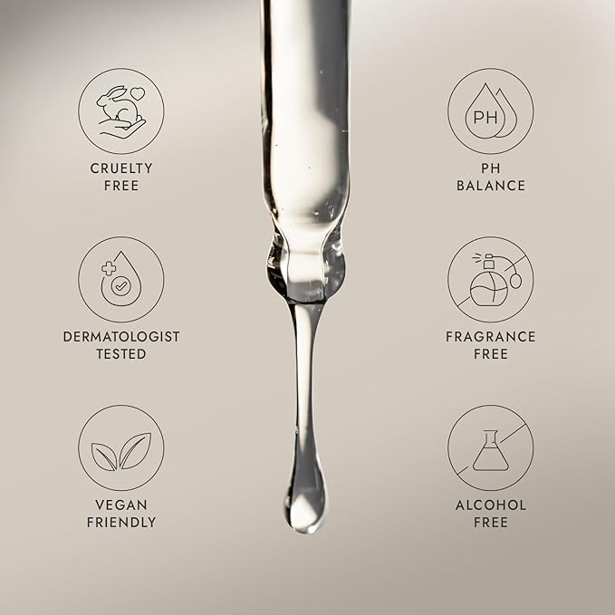 BIOCHEM Nonapeptide-1 Brightening Serum–Dark Spot Corrector & Melanin Inhibitor Ampoule for Even Skin Tone & Natural Glow– Anti-Aging Peptide Treatment for Face & Neck,1.01 fl oz/30 mL