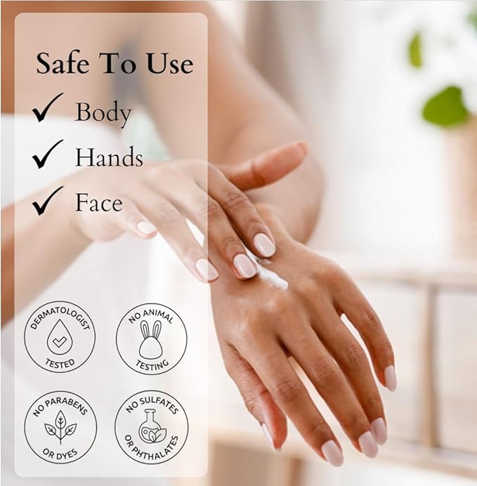 NATURE WELL Clinical Brighten & Hydrate Vitamin C Moisture Cream Skincare 2.0 for Face & Body Revitalizes Dull-Looking Skin, Promotes A Glowing Complexion, Helps Visibly Improve Skin Texture, 16oz