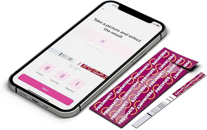 Pregmate 50 Ovulation and 20 Pregnancy Test Strips Predictor Kit