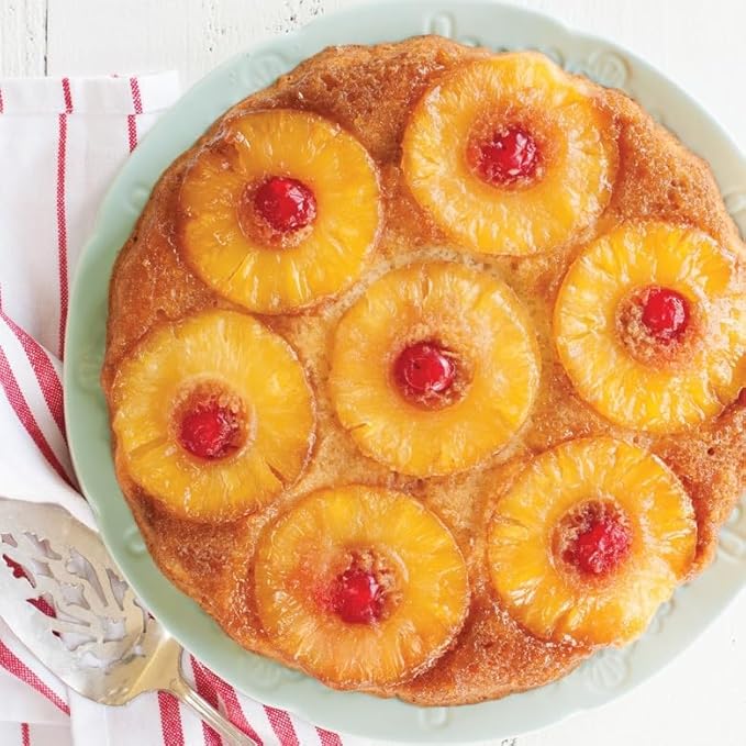 Nordic Ware Formed Pineapple Upside Down Cake Pan, 8 Cup, Golden Hour