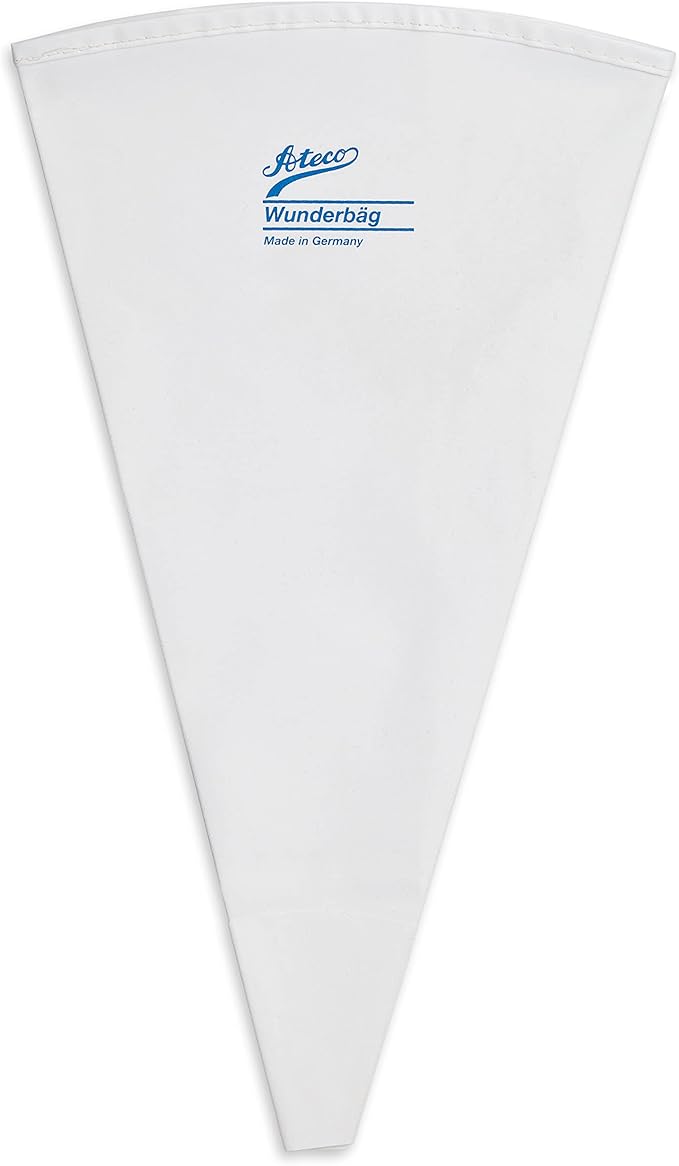 Ateco Wunderbag Decorating Bag, 12-Inch, Reusable, Professional Grade & Heavy Duty Construction, White