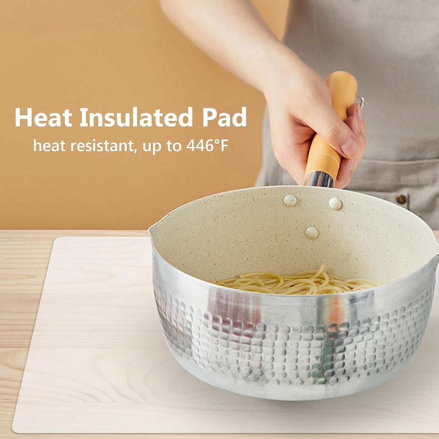 Gartful Extra Large Silicone Mats for Countertop, 28" by 20" Multipurpose Mat, Counter Table Protector, Desk Saver Pad, Placemat Nonstick Nonskid Heat-Resistant Pad, Semitransparent