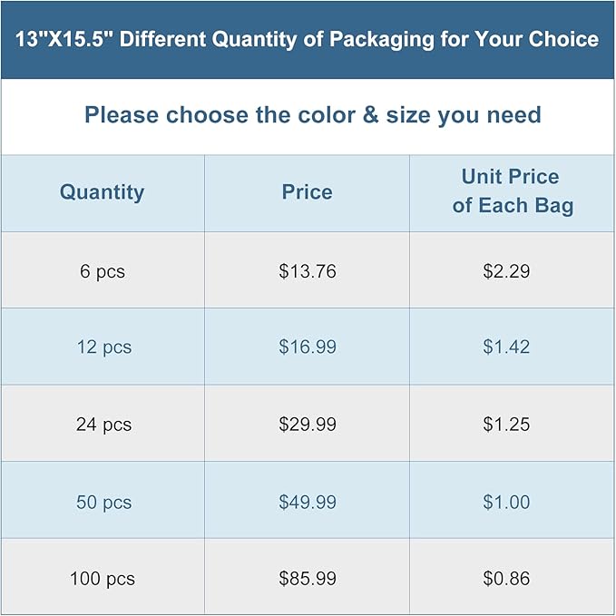iMucci 13"X15.5" 6Pcs Mesh Laundry Drawstring Bag Nylon Drawstring Gym Bag with Cord Lock Closure