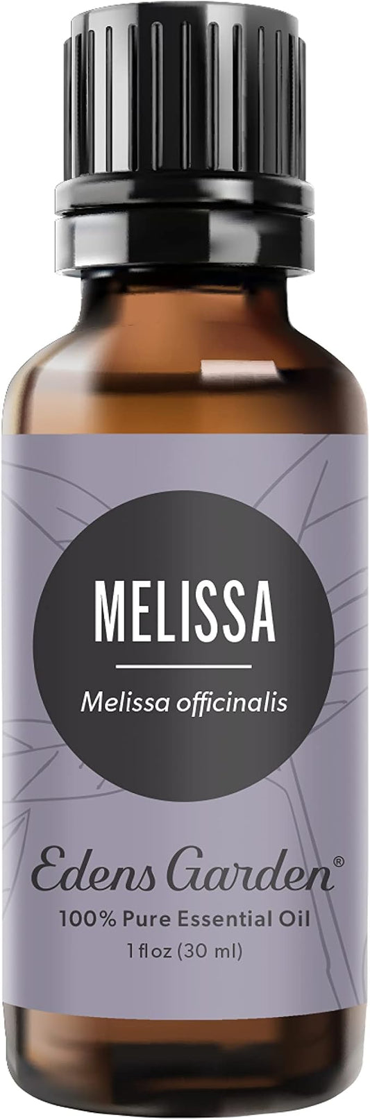 Edens Garden Melissa Essential Oil- 100% Pure Premium Grade, Undiluted, Natural, Therapeutic, Aromatherapy, The Best for Diffuser, Candle, Laundry, Humidifiers 30 ml (1 fl oz)