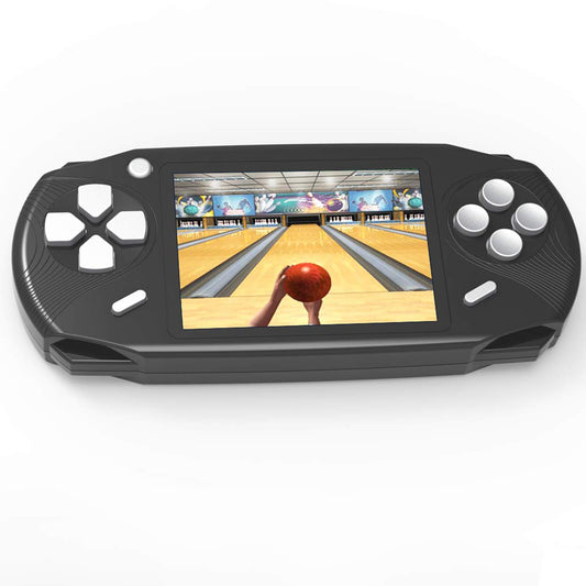 16 Bit Handheld Games for Kids Adults 3.0'' Large Screen Preloaded 100 HD Classic Retro Video Games USB Rechargeable Seniors Electronic Game Player Birthday Xmas Present (White)