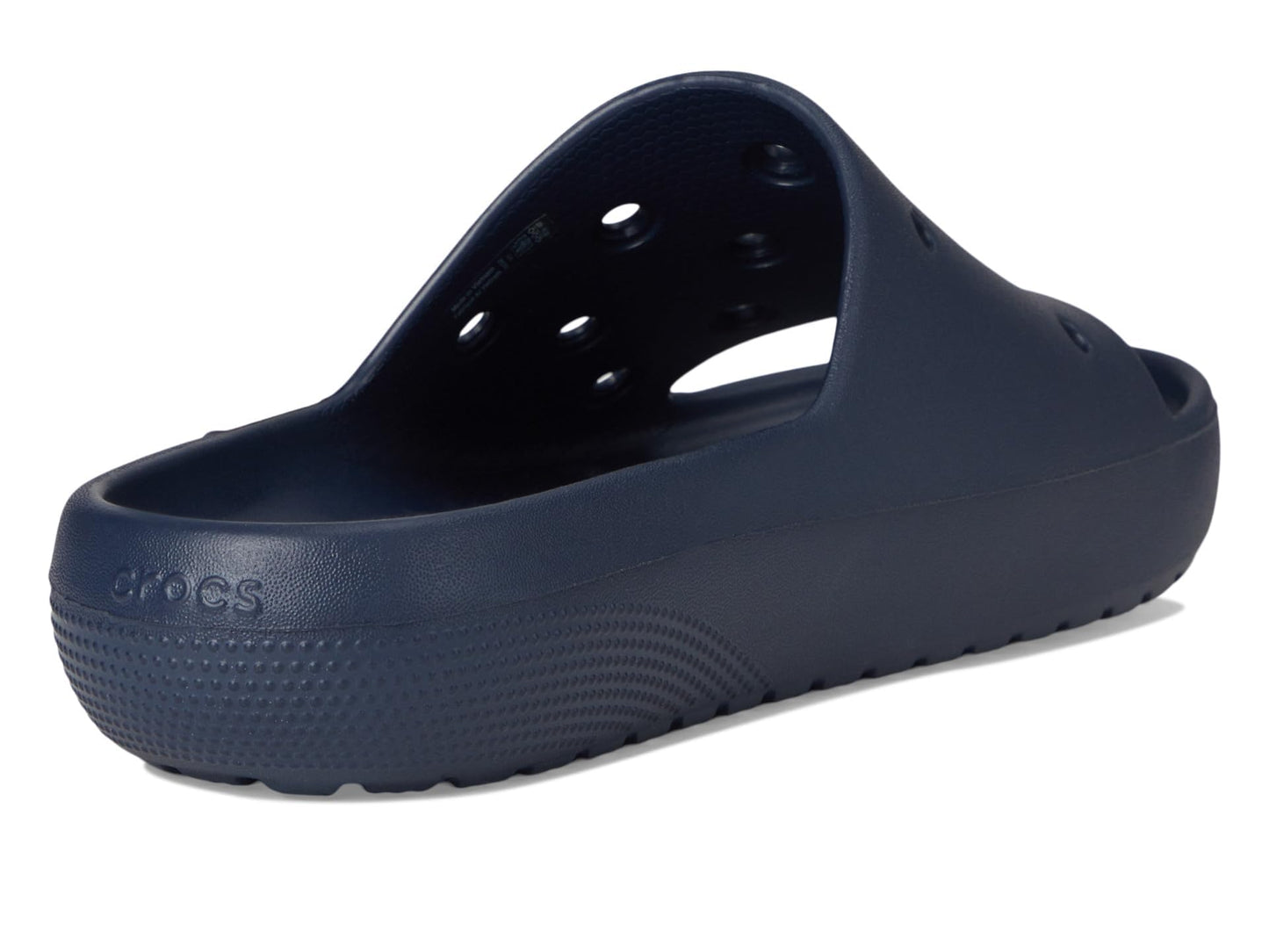 Crocs, Unisex, Classic Slide 2.0, Navy, Women 5 Men 3 Medium