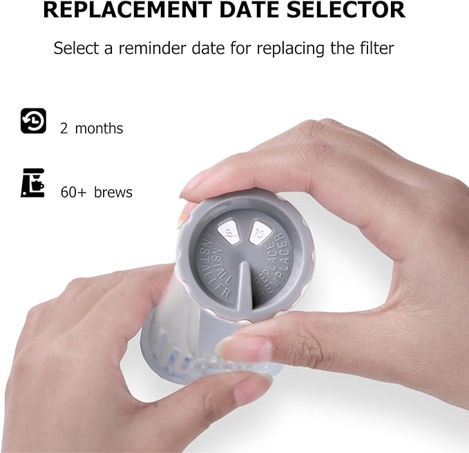 Keurig Starter Kit Replacement for K-Classic, K-Express, K-Supreme, K-Slim, K-Iced, K-Elite - Compatible with All Keurig Brewers with Tall Reservoir Over 8” (Tall Filter Holder + 2 Water Filters)